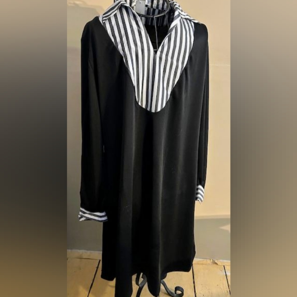 NEW size 3x 3 x 20 black white dress womens  casual  party career wear